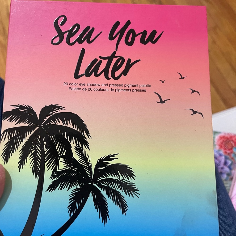 Sea You Later eyeshadow palette